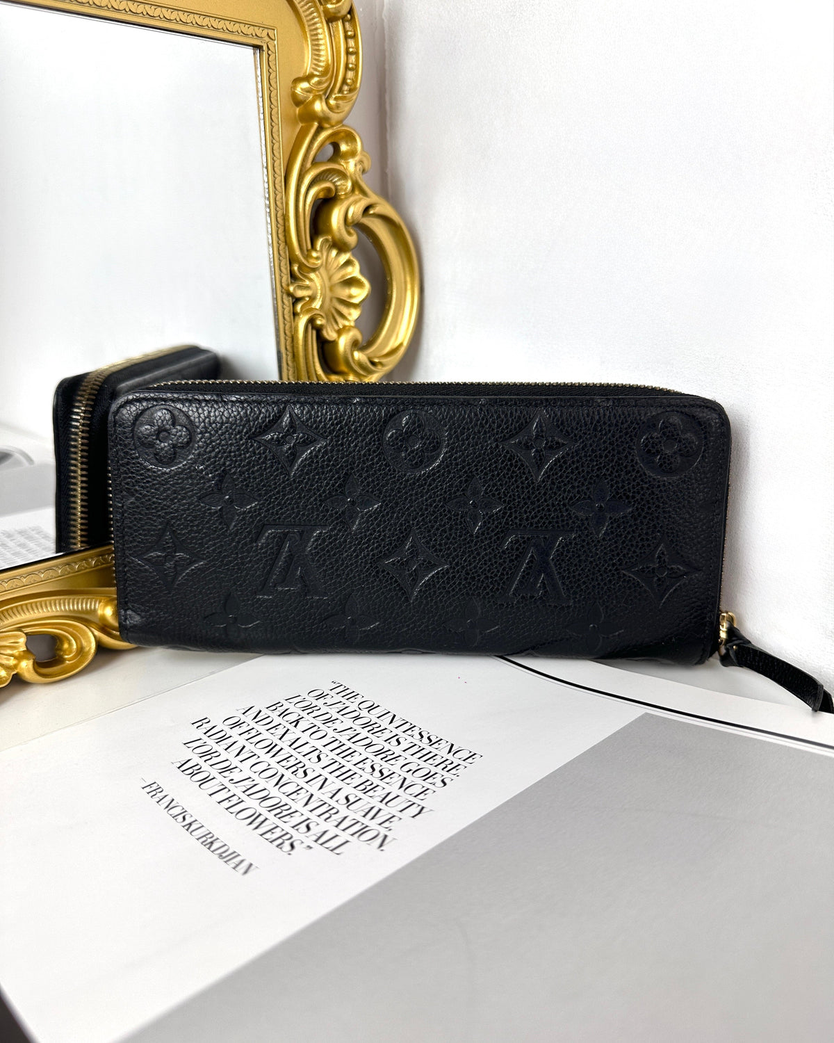 Louis Vuitton Clémence Wallet - Black - View 1
