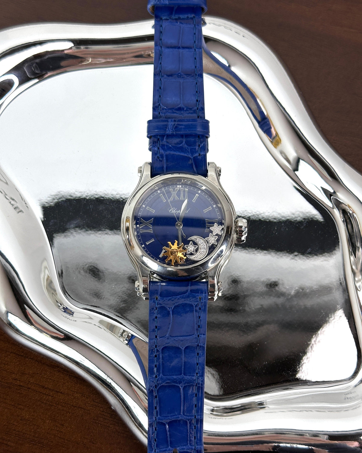 Chopard Happy Sport Sun, Moon and Stars Watch - View 1
