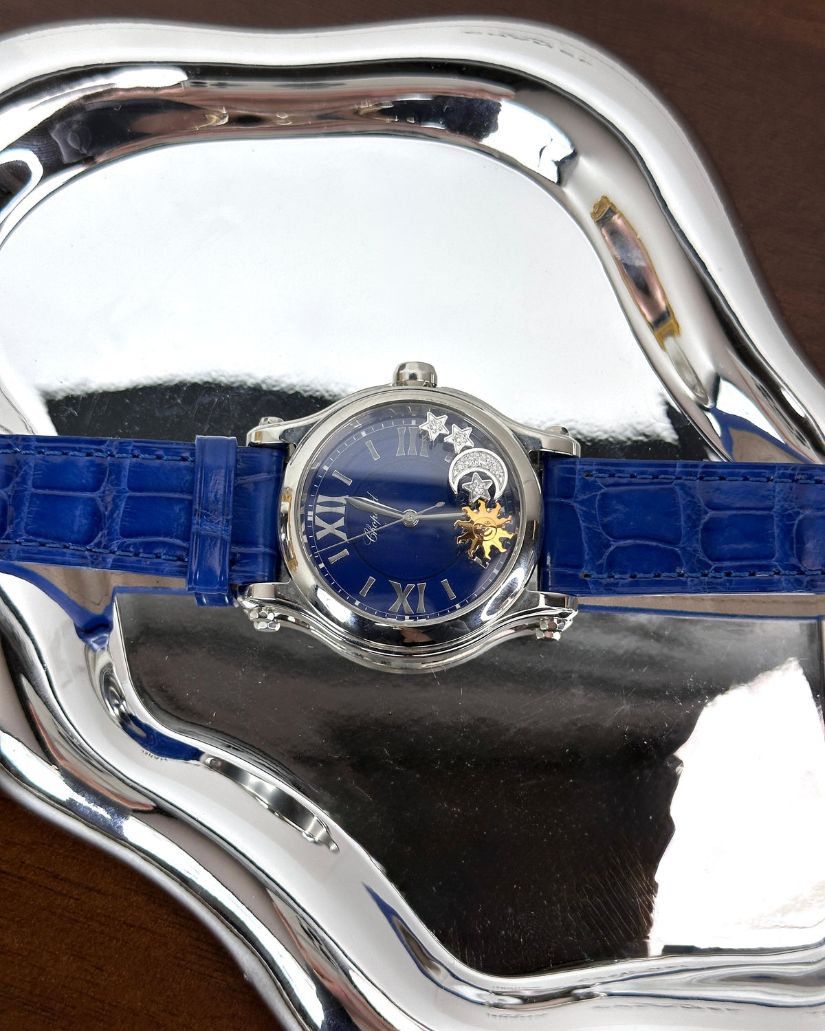 Chopard Happy Sport Sun, Moon and Stars Watch - View 4