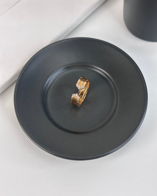 Cartier C de Cartier Ring - Gold - View 1