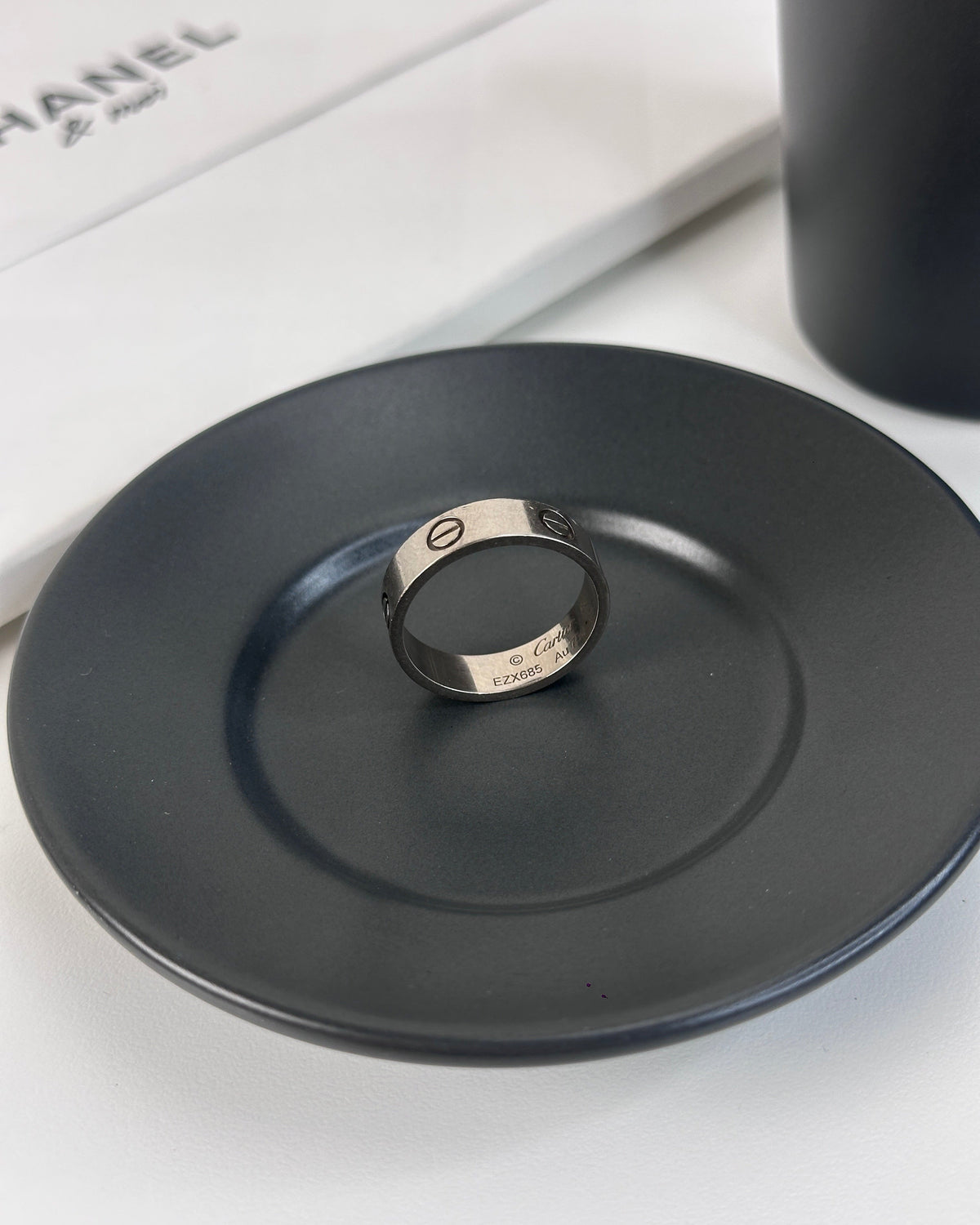 Cartier Love Ring - White Gold - View 2