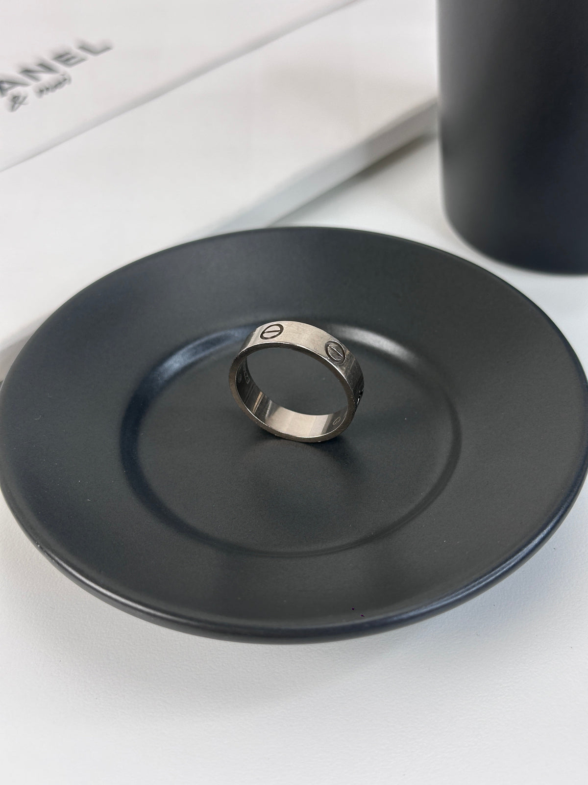Cartier Love Ring - White Gold - View 4