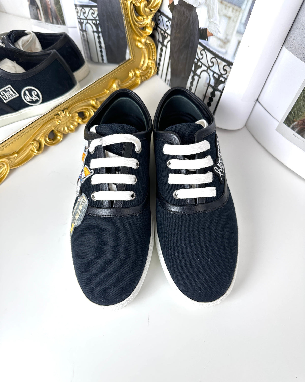 Hermès Innocent Sneaker - Black - View 1