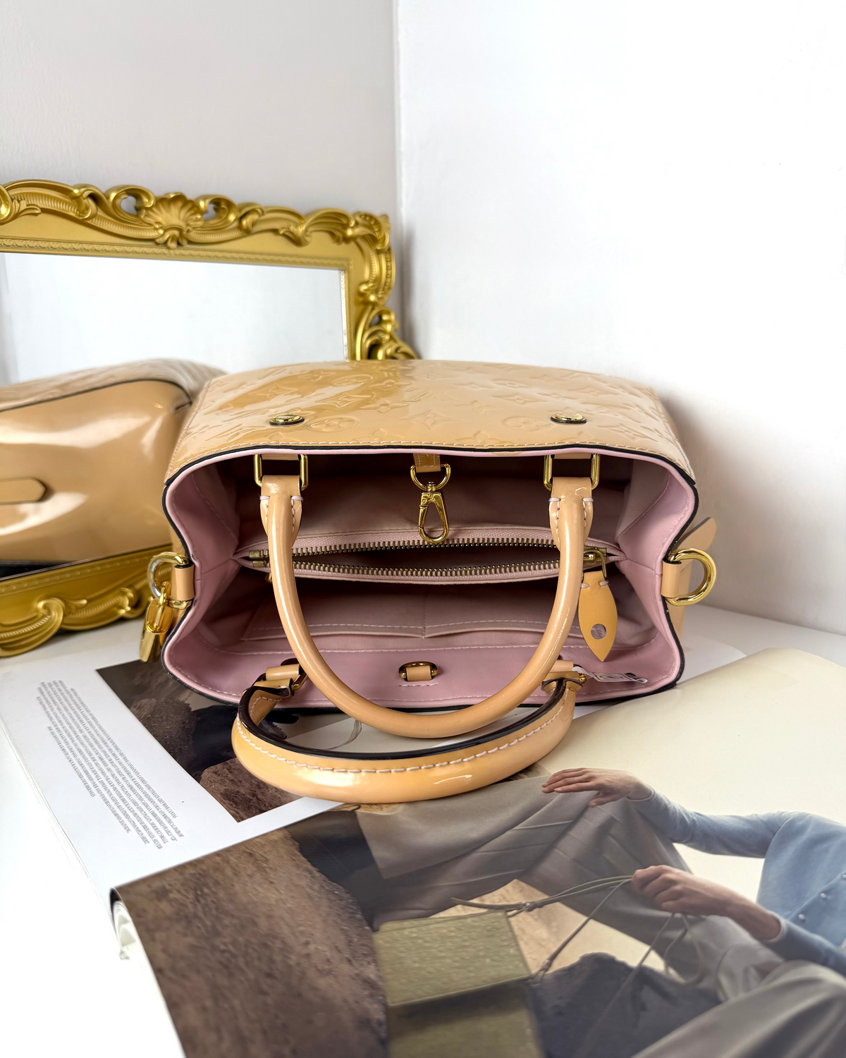 Louis Vuitton Montaigne BB Bag - Dune - View 6