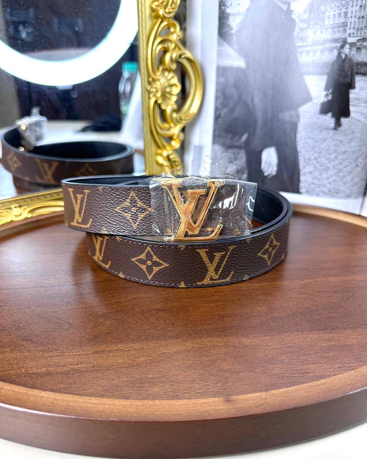 Louis Vuitton Initiales Reversible Belt - Monogram - View 1