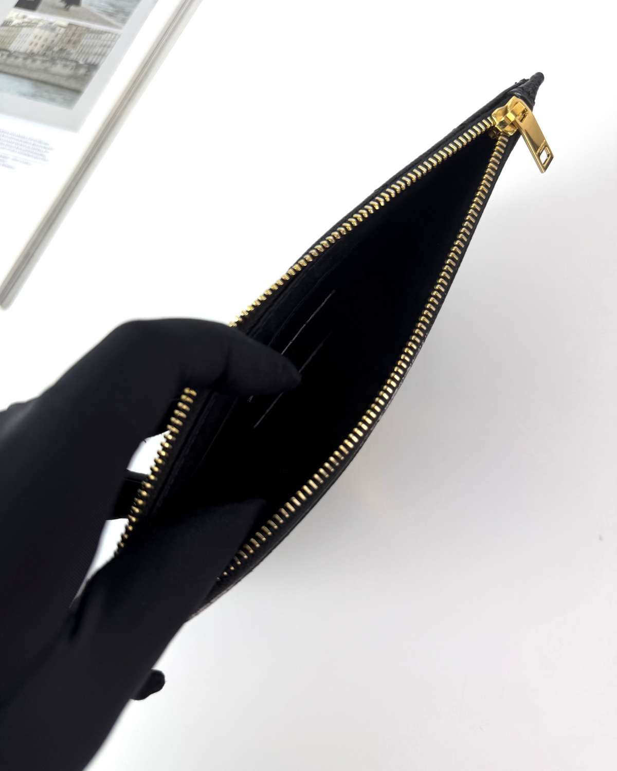 Saint Laurent Monogram Bill Pouch - View 7