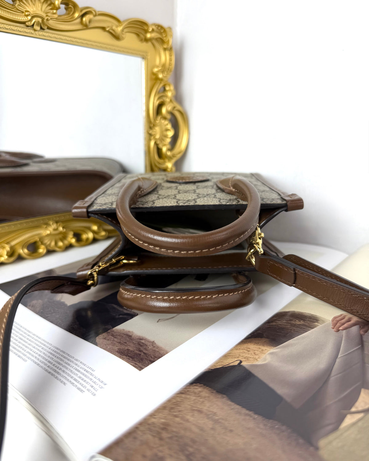 Gucci Interlocking G Mini Tote Bag - View 6