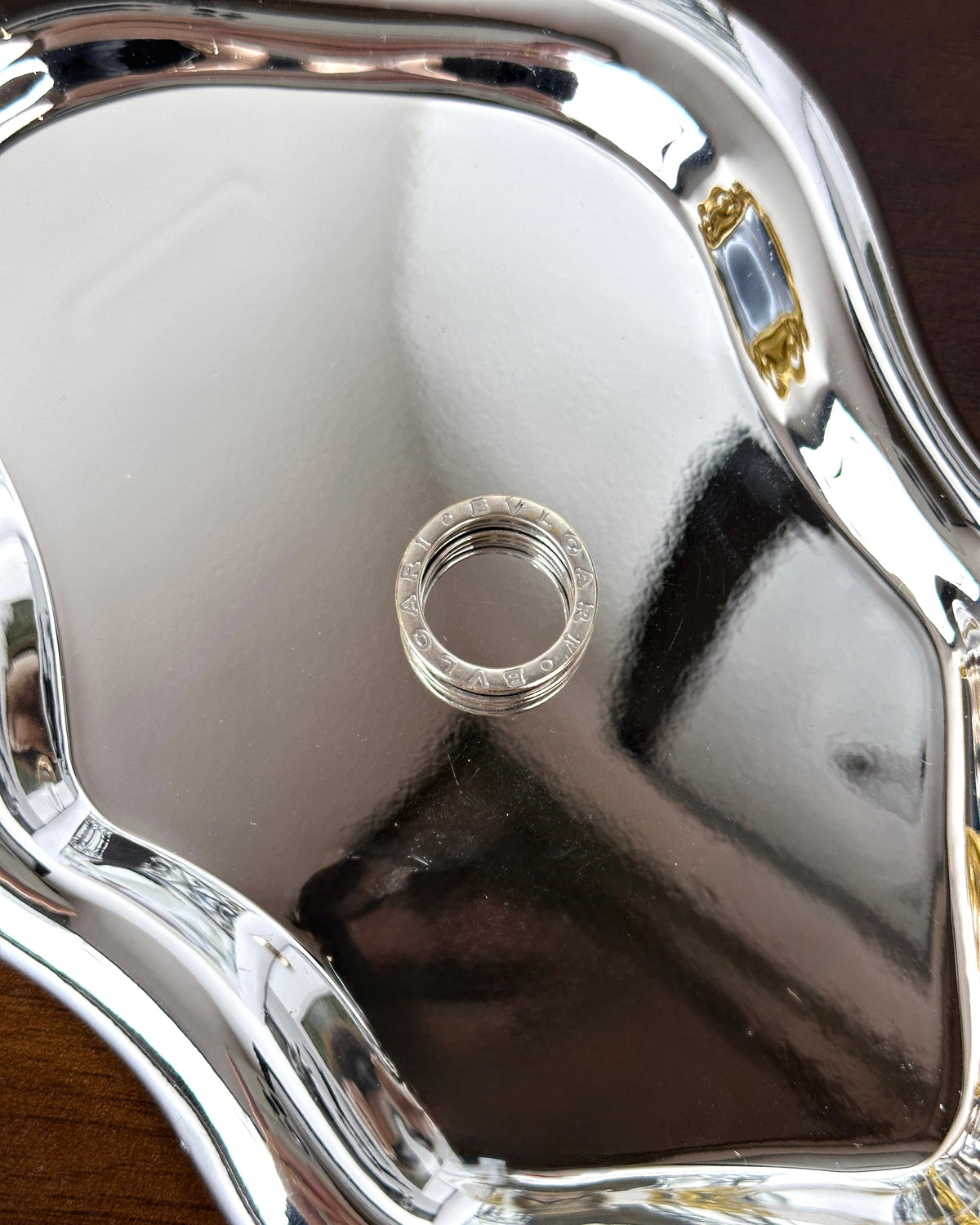 Bvlgari B.zero1 3-Band Ring - Silver, White Gold - View 3