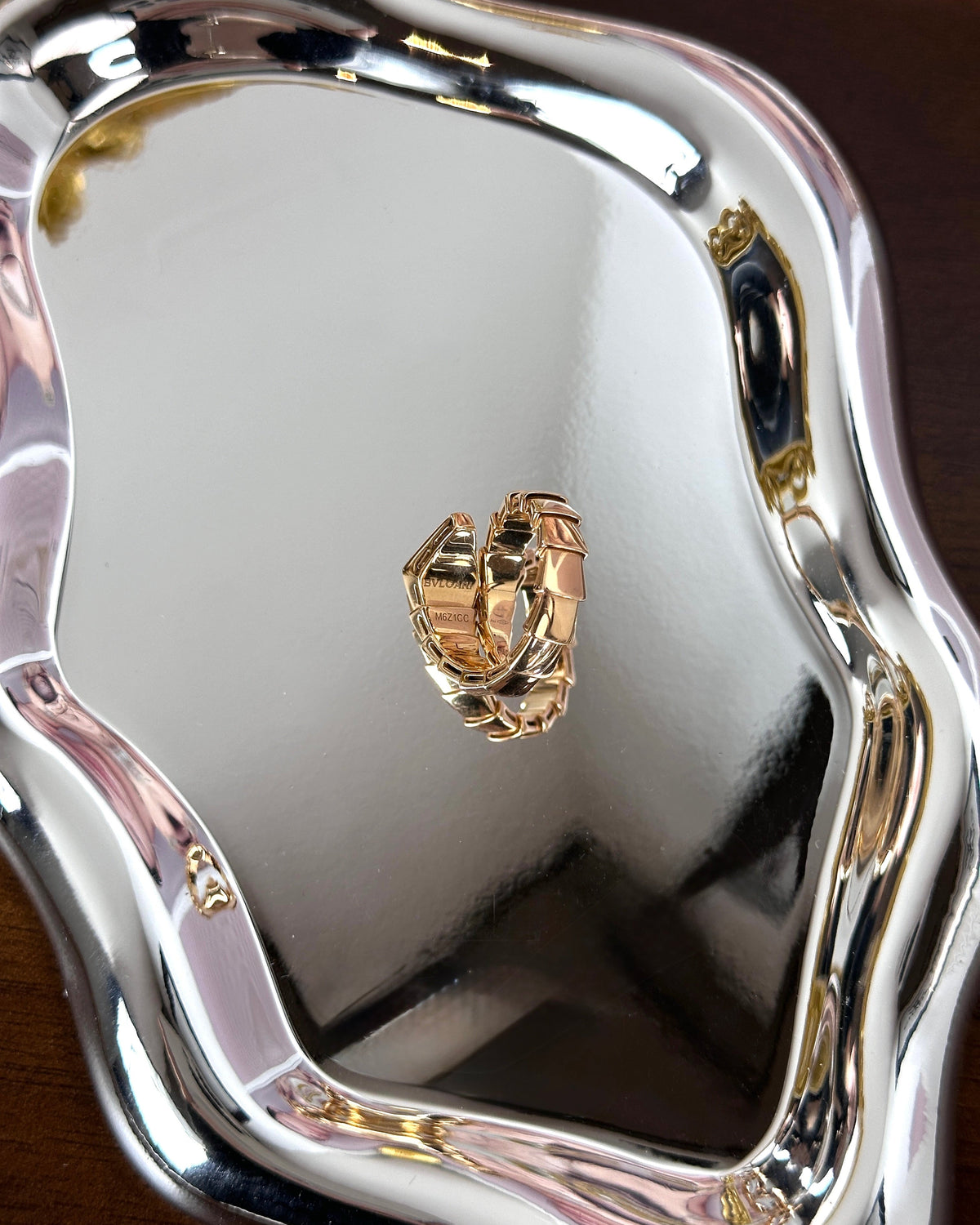 Bvlgari Serpenti Viper Ring - Rose Gold - View 4