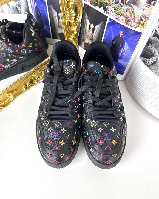 Louis Vuitton Takashi Murakami LV Trainer Sneaker - Multicolour Monogram - View 1