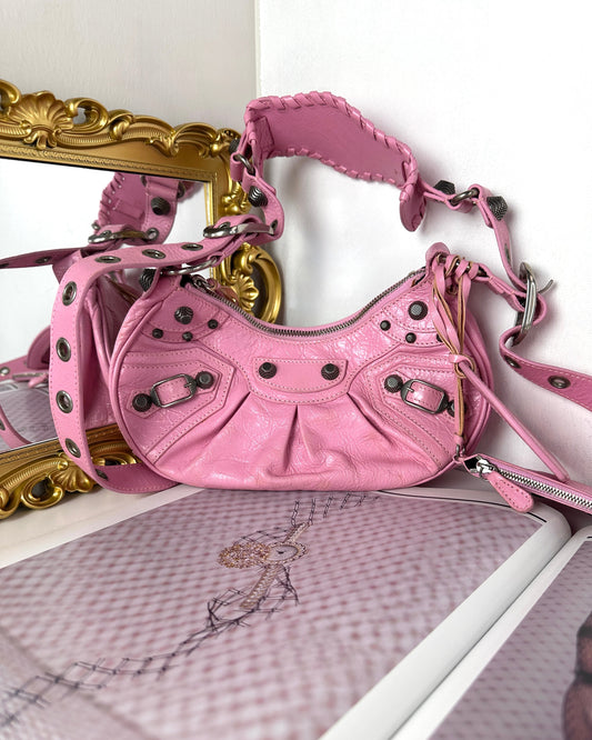 Balenciaga Le Cagole XS Shoulder Bag - Light Pink - View 1