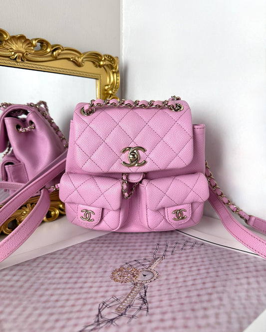 Chanel Small Duma Backpack 23p - Sakura Pink - View 1