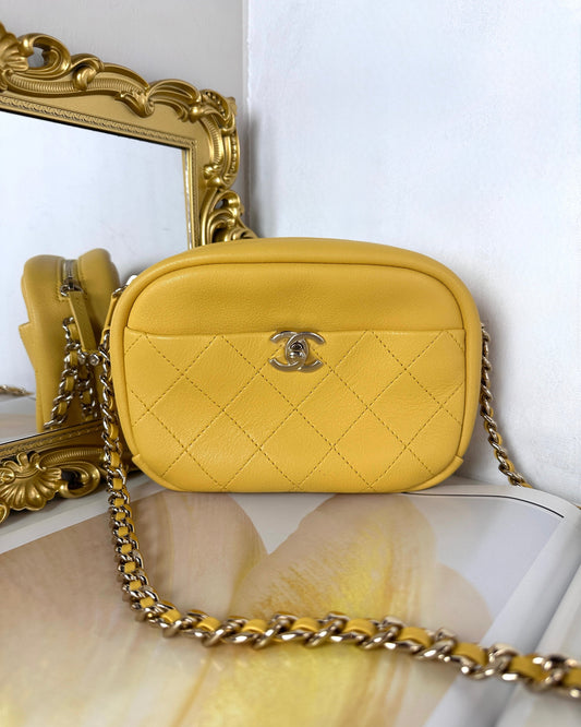 Chanel Camera Bag - Mustard Yellow - View 1