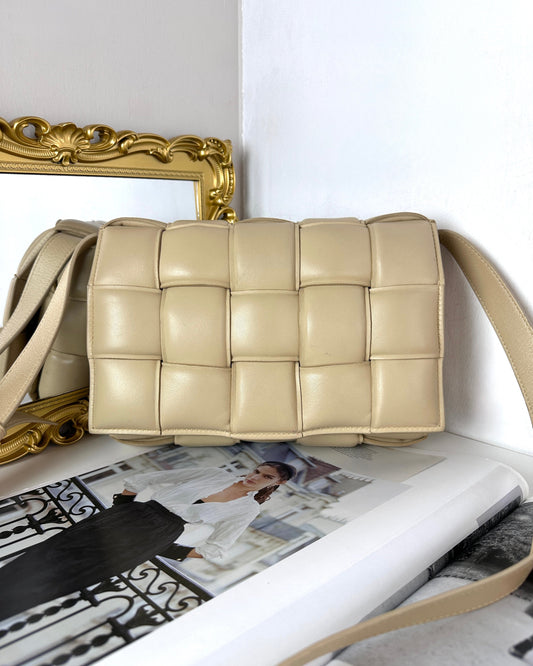 Bottega Veneta Padded Cassette Bag - Porridge - View 1
