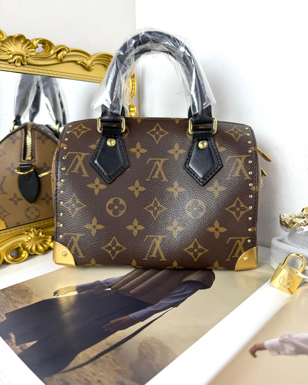 Louis Vuitton Speedy Trunk 20 - Monogram, Black - View 2