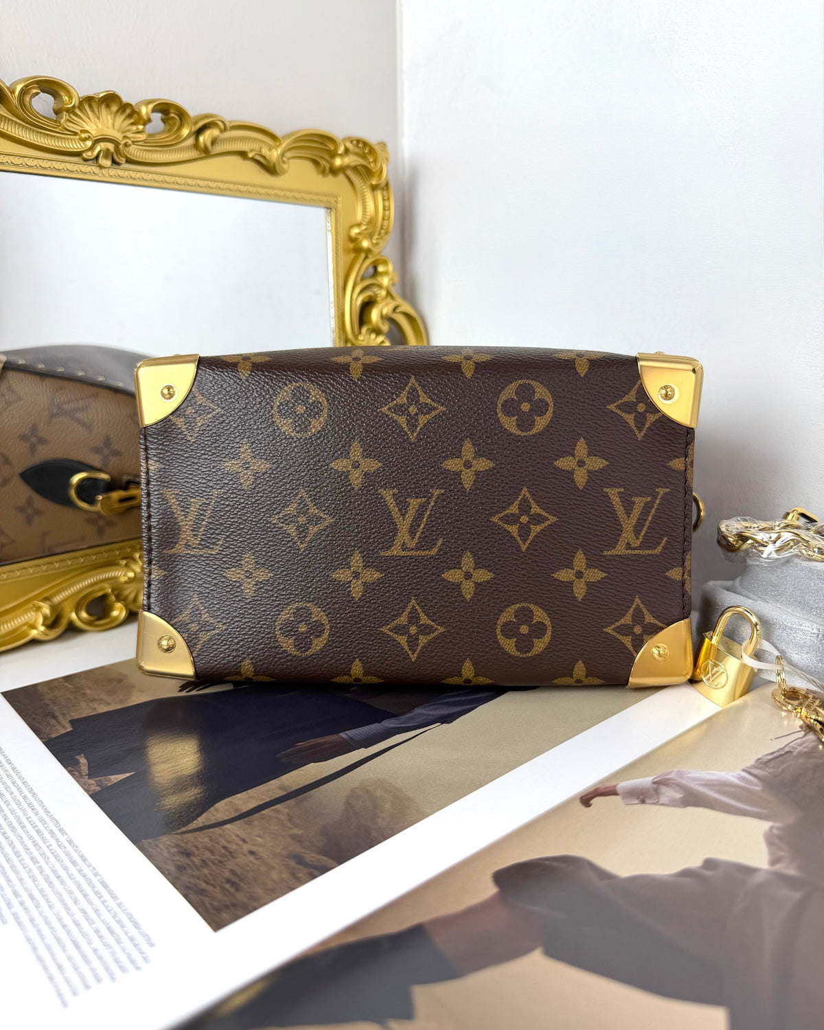 Louis Vuitton Speedy Trunk 20 - Monogram, Black - View 5
