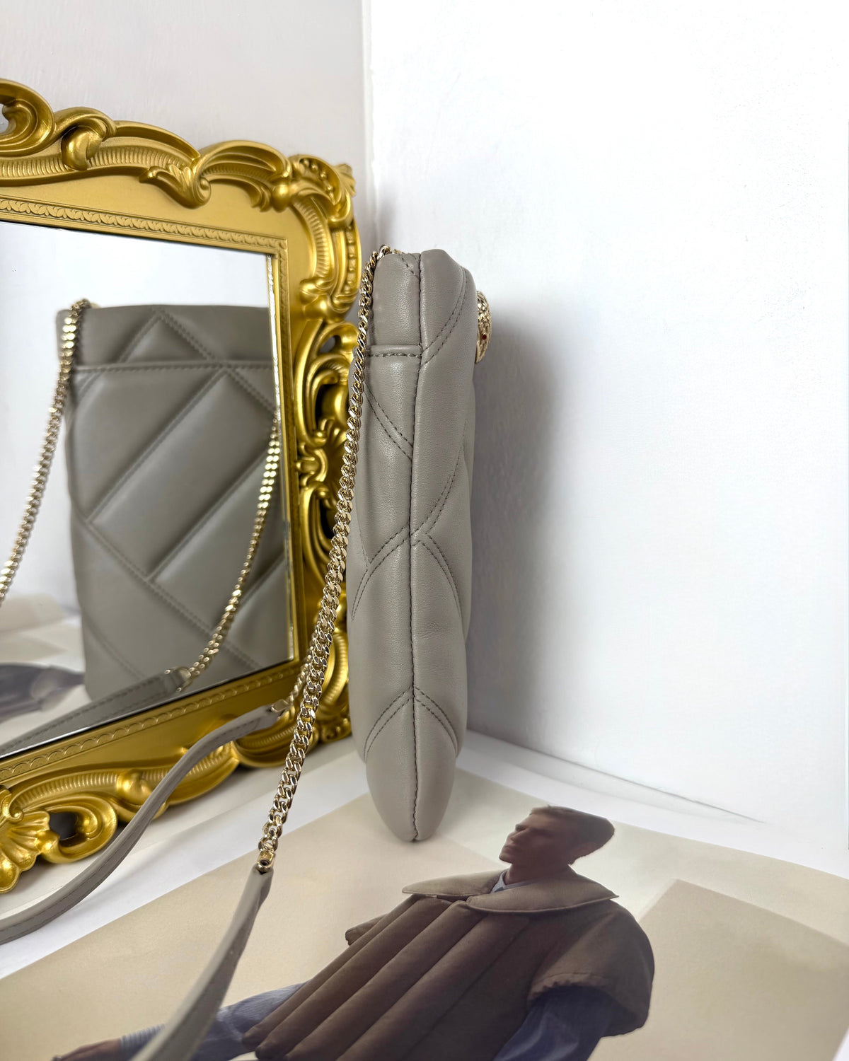 Bvlgari Serpenti Cabochon Phone Case - Grey - View 4