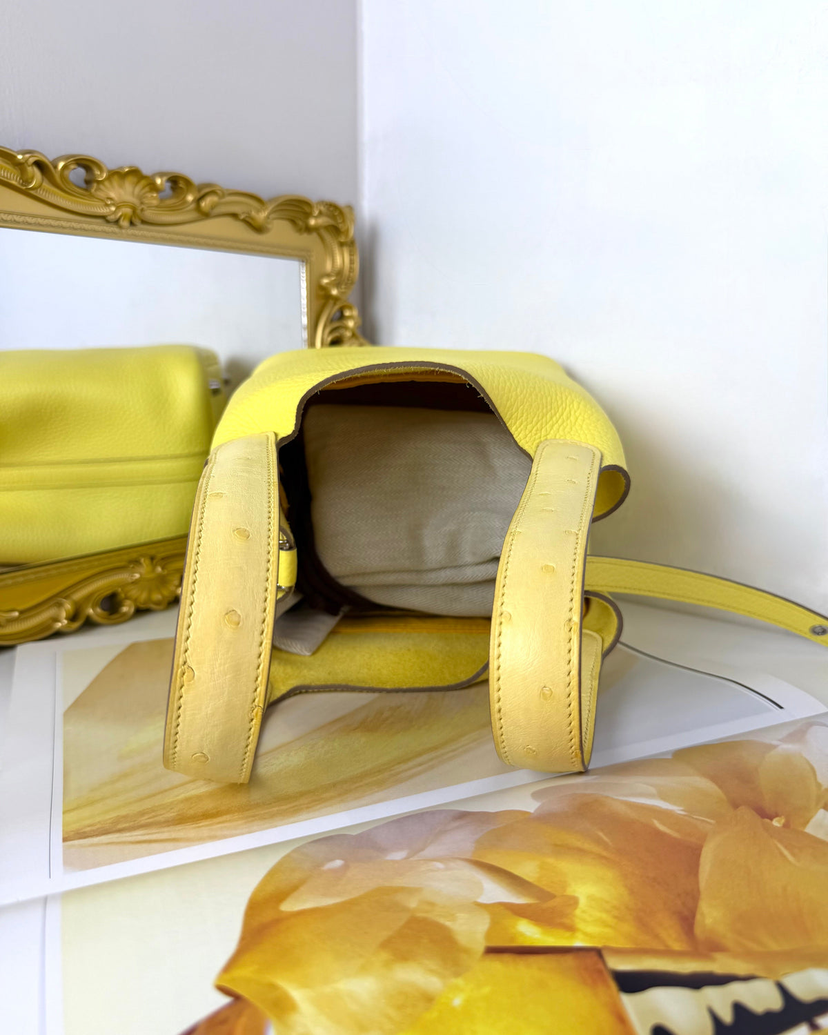 Hermès Picotin Lock 18 Touch Bag - Jaune Citron (Lemon Yellow) - View 6