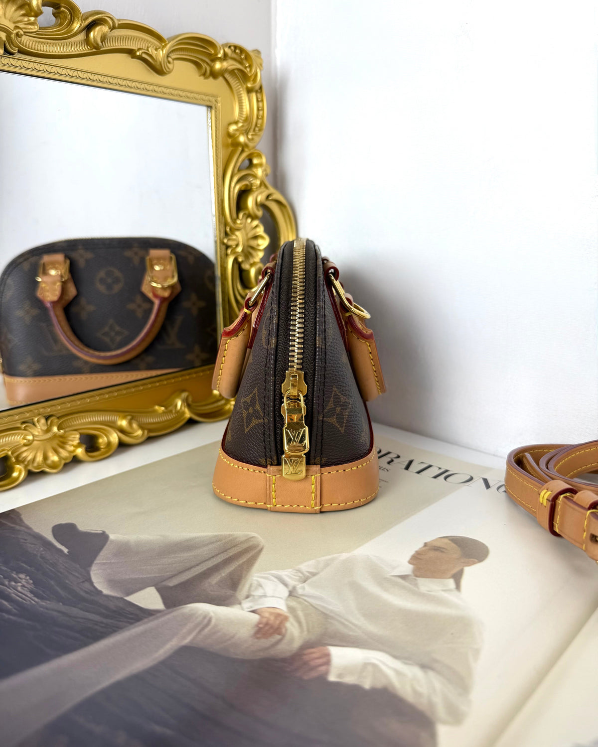 Louis Vuitton Nano Alma Bag - Monogram Brown - View 4