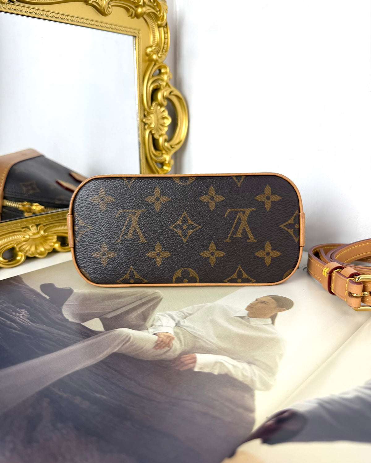 Louis Vuitton Nano Alma Bag - Monogram Brown - View 5
