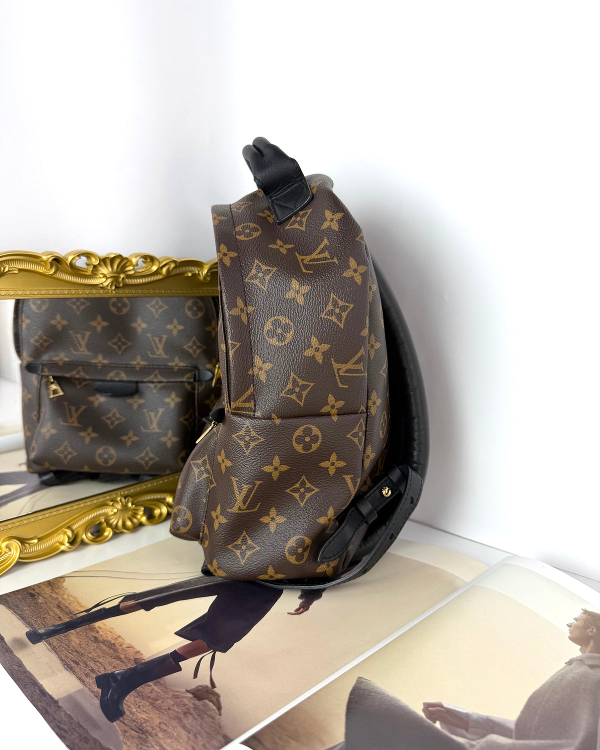 Louis Vuitton Palm Springs PM Bag - Monogram Brown - View 3
