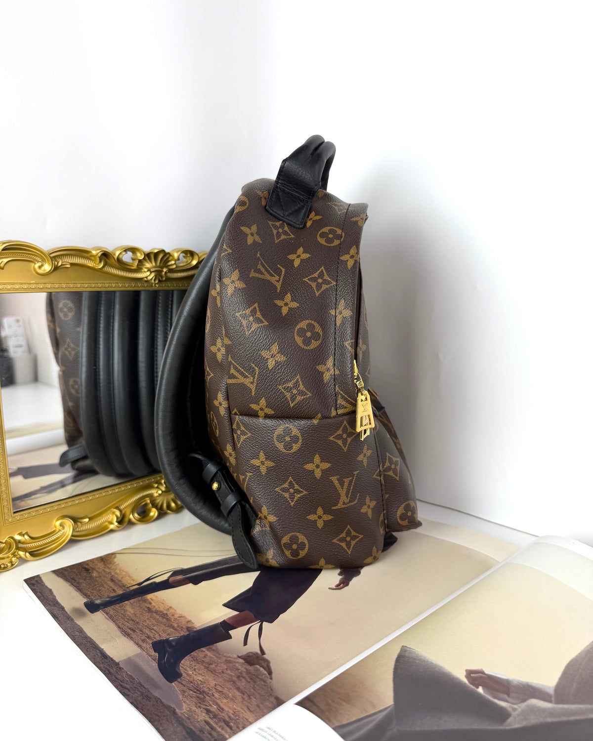 Louis Vuitton Palm Springs PM Bag - Monogram Brown - View 4