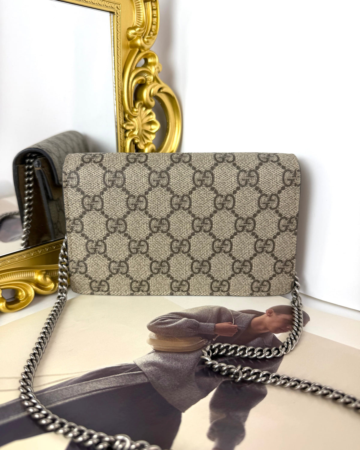 Gucci Dionysus GG Supreme Super Mini Bag - View 2
