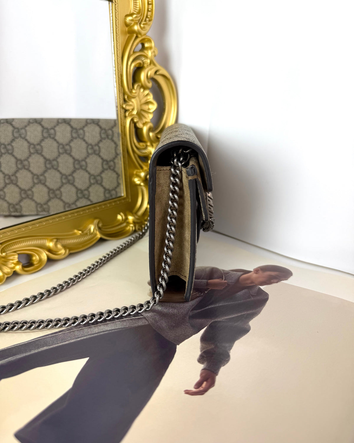 Gucci Dionysus GG Supreme Super Mini Bag - View 4