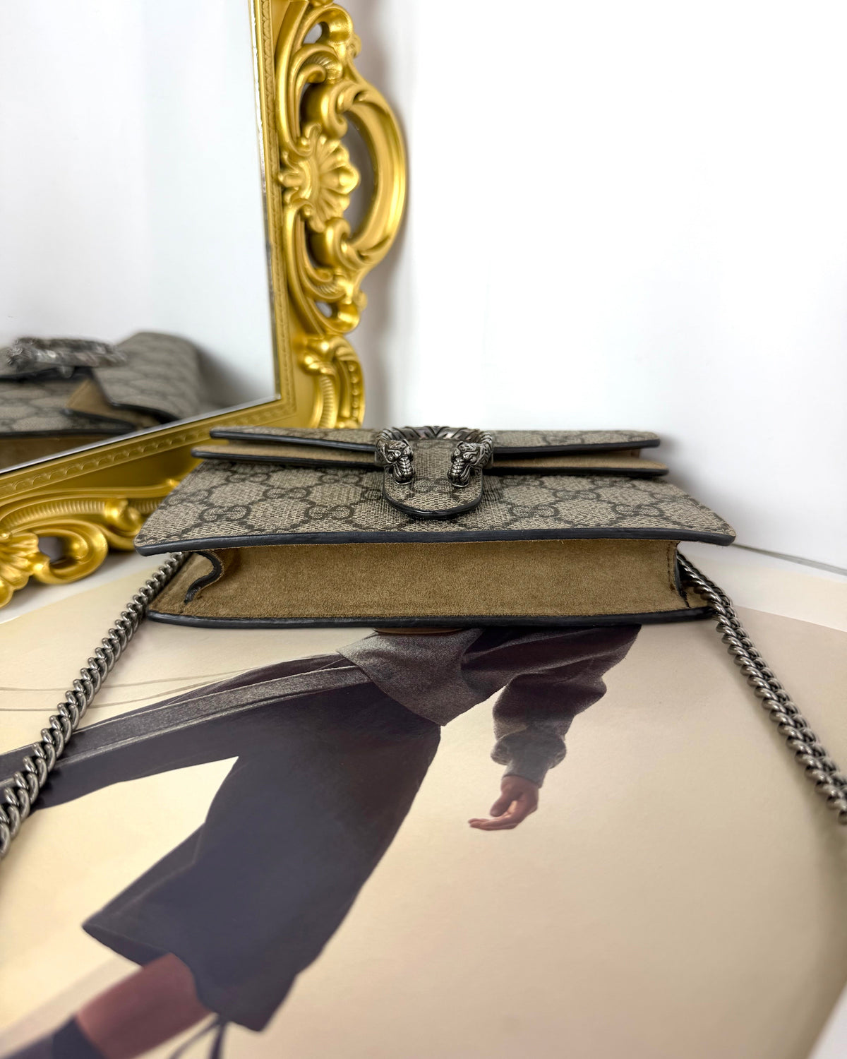 Gucci Dionysus GG Supreme Super Mini Bag - View 5