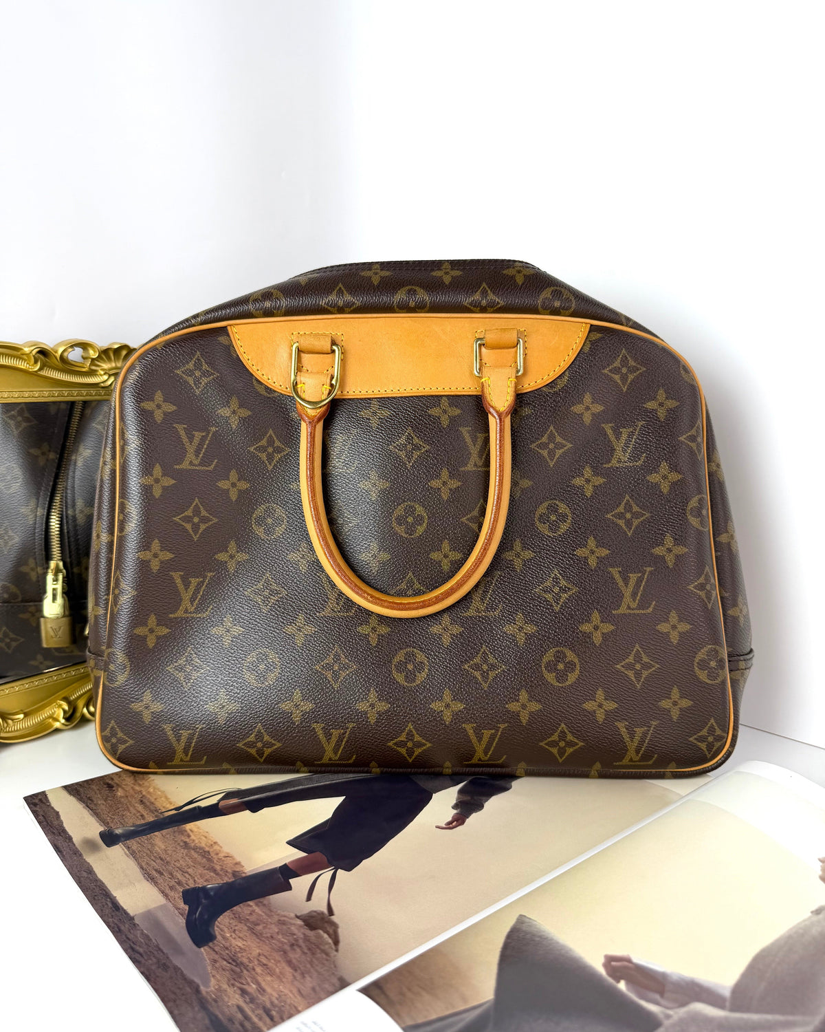 Louis Vuitton Deauville Bag - Brown - View 2