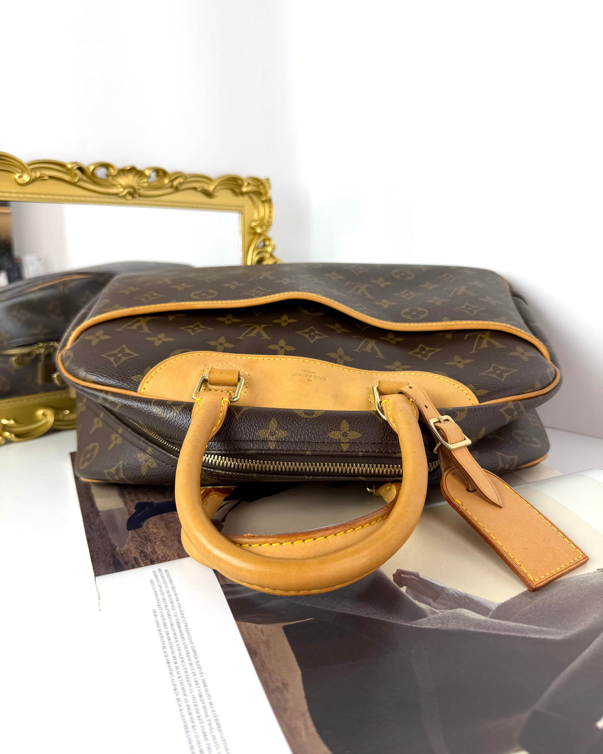 Louis Vuitton Deauville Bag - Brown - View 6
