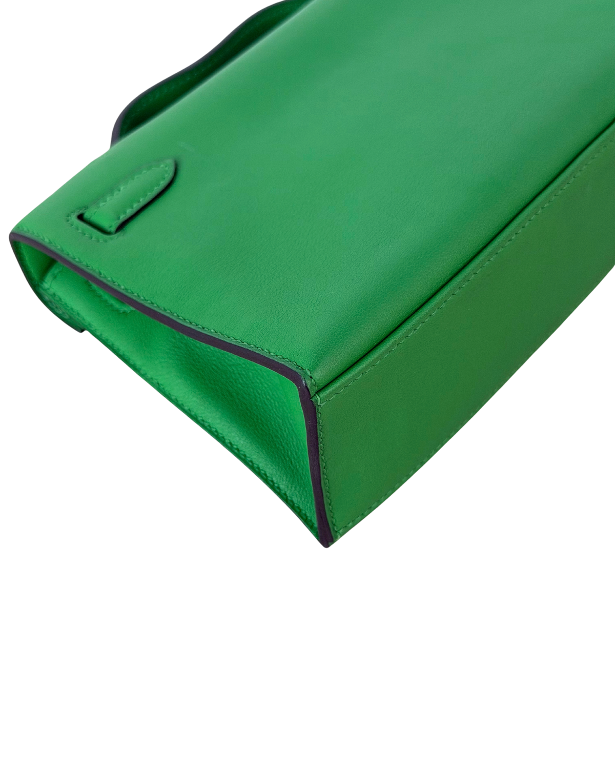 Hermès Kelly Pochette - Vert Yucca - View 11
