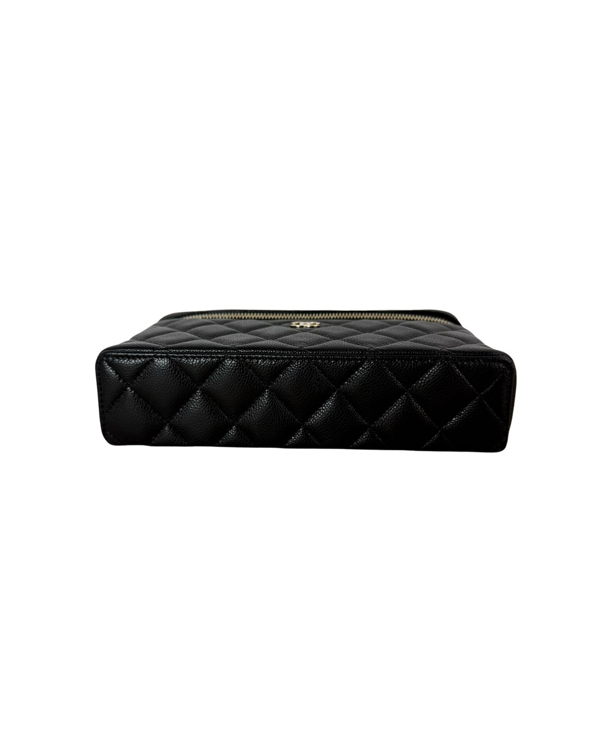 Chanel Top Handle Slim Vanity with Chain Bag - Black, Gold-Tone Hardware - View 5