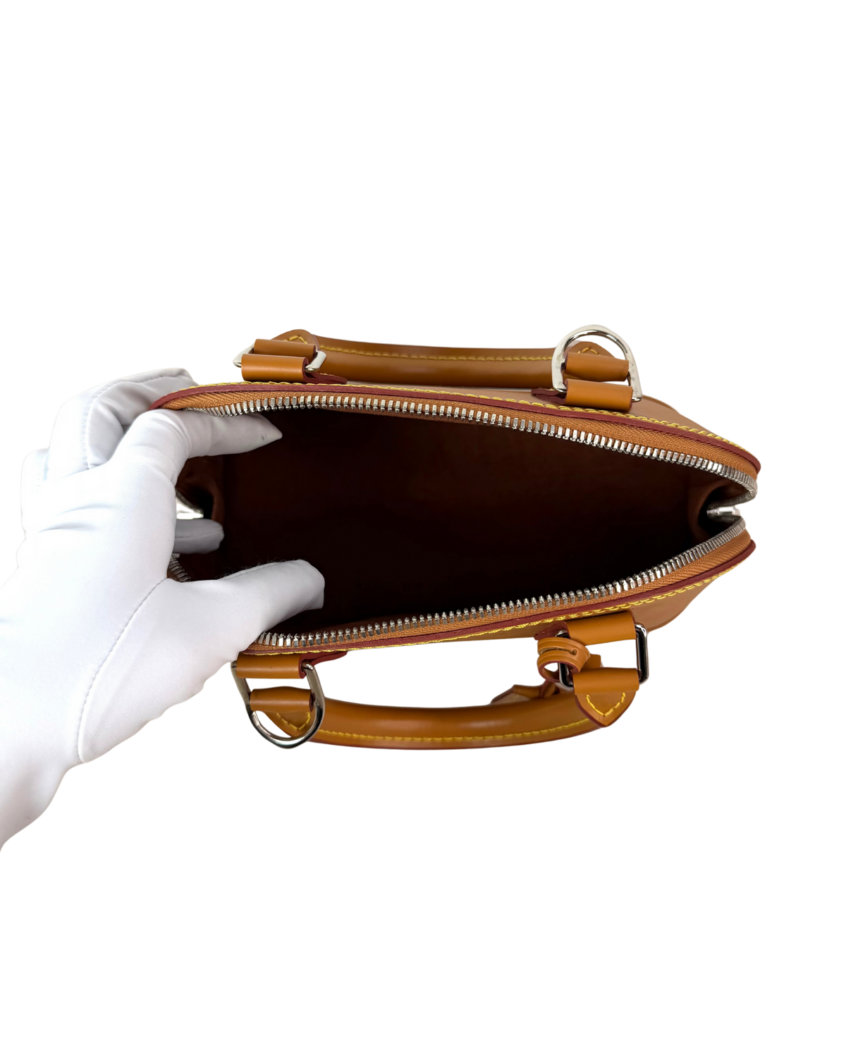 Louis Vuitton Alma BB Bag - Gold Miel - View 7