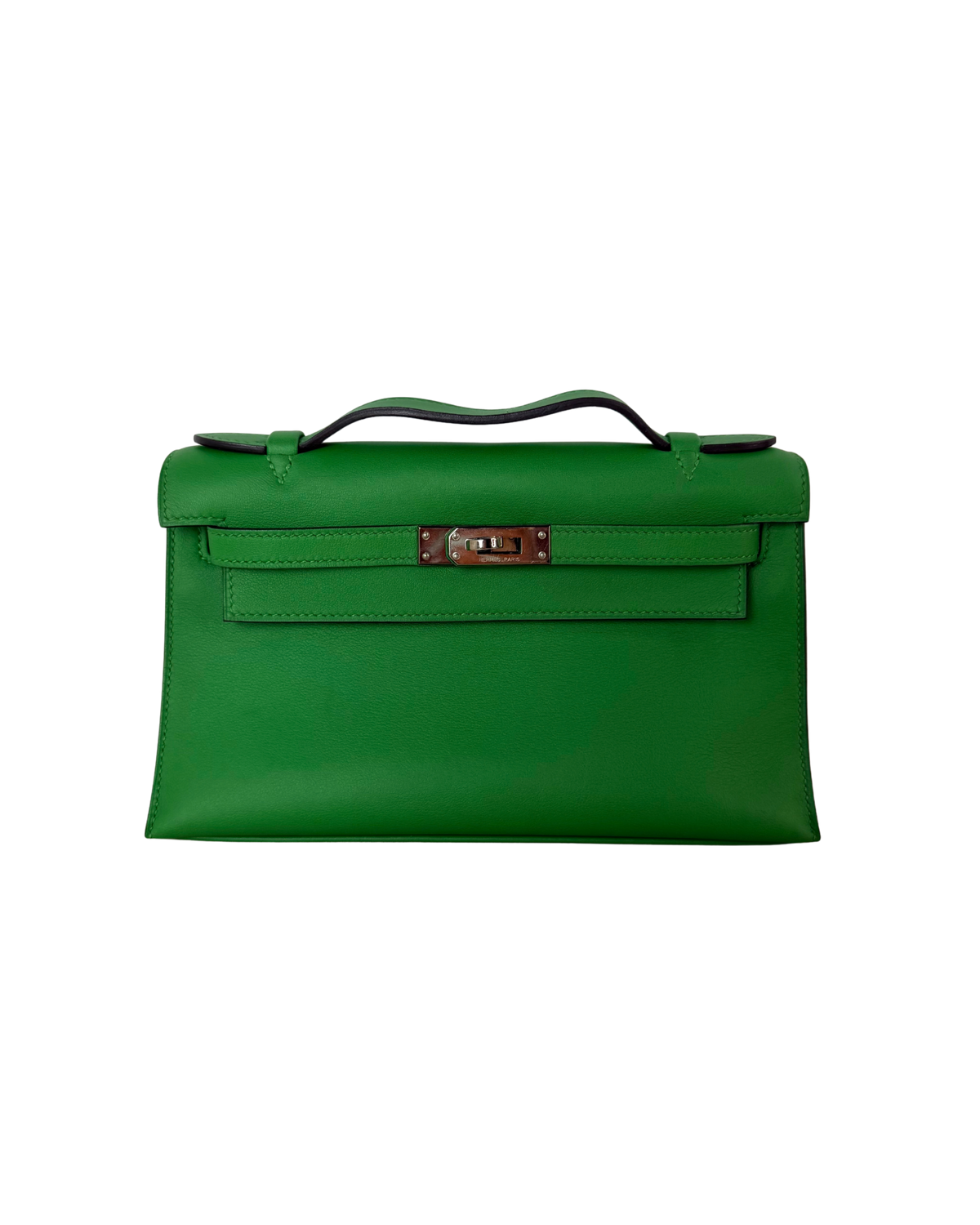 Hermès Kelly Pochette - Vert Yucca - View 2