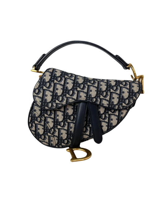 Dior Saddle Bag - Blue - View 1