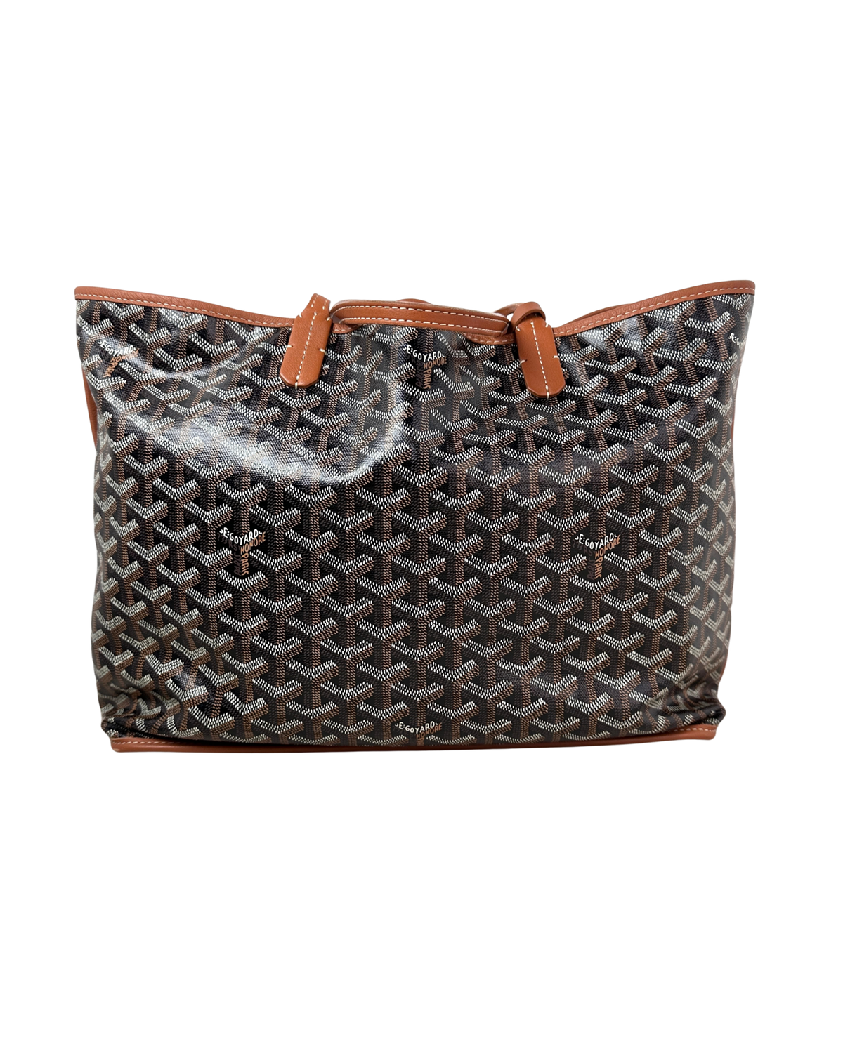 Goyard Saint Louis PM Bag - Black & Tan - View 1