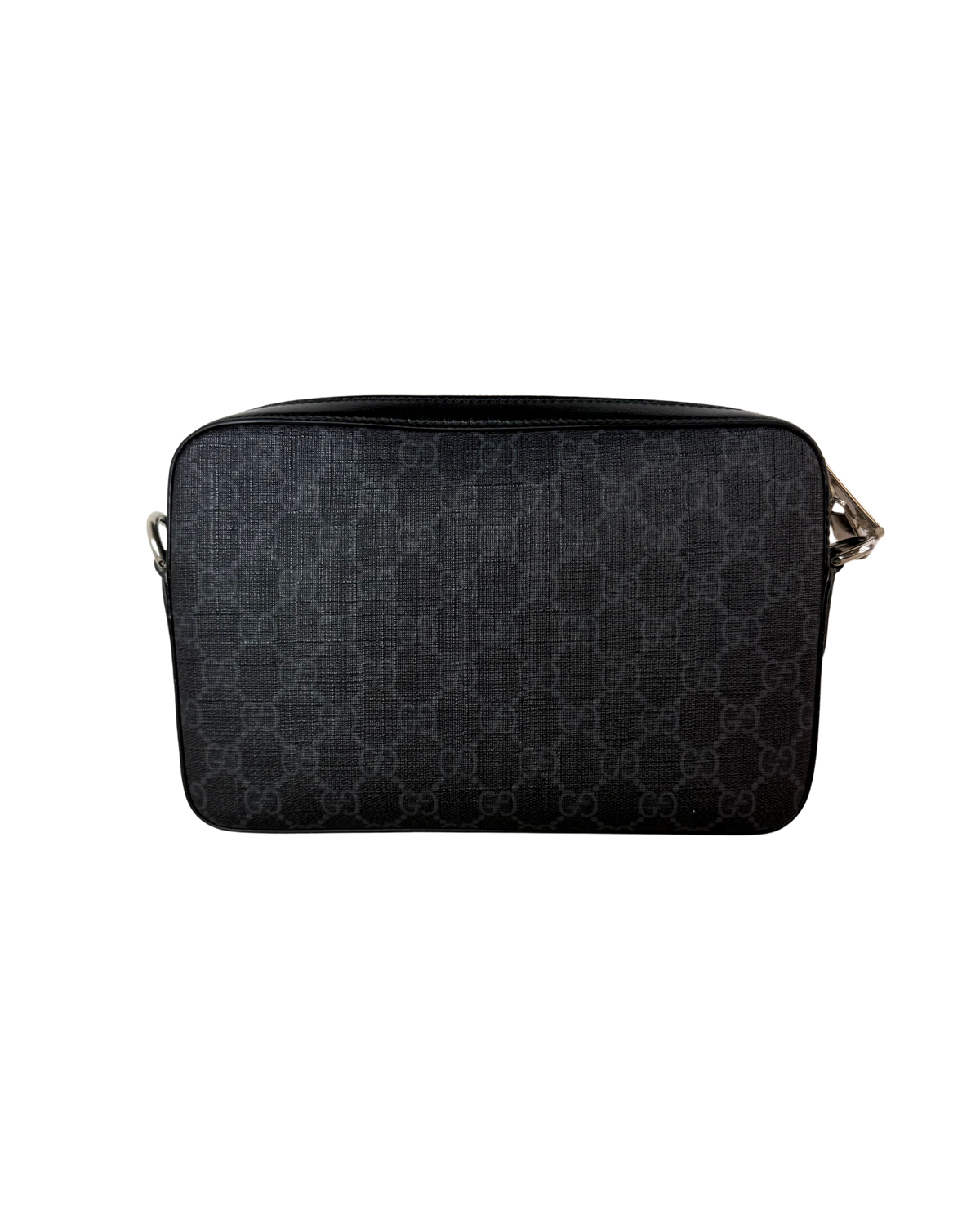 Gucci Interlocking G Shoulder Bag - Black, Grey - View 2