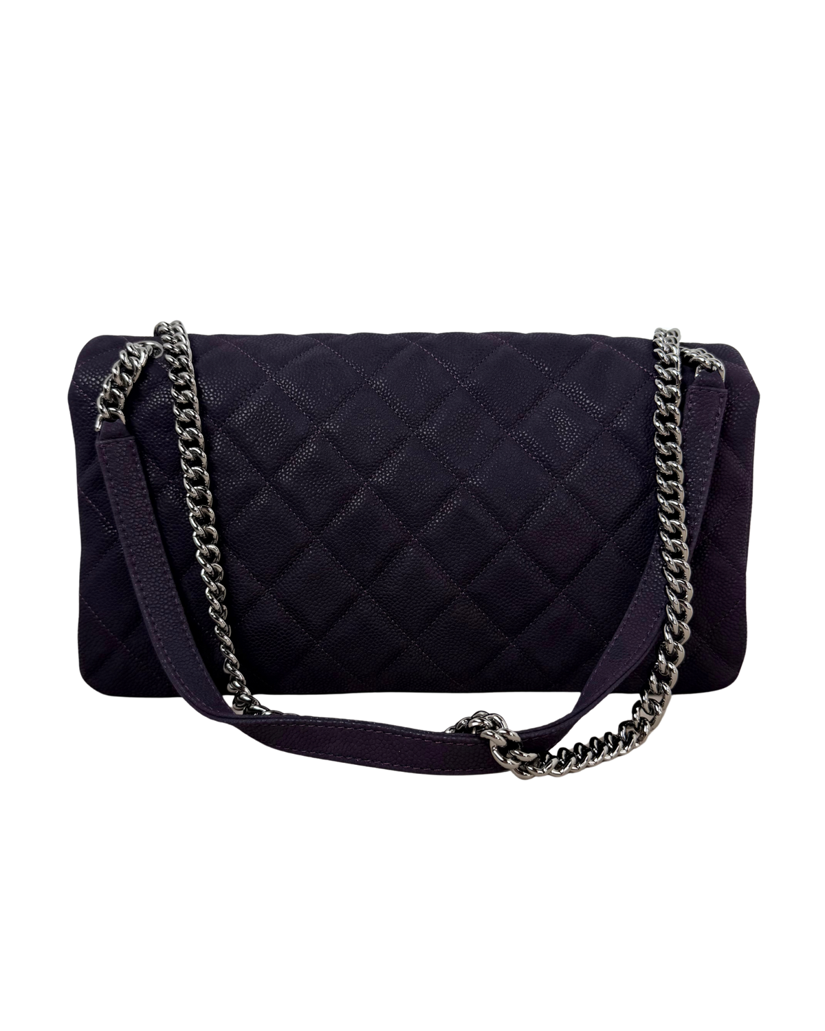 Chanel Lady Pearly Flap Bag - Dark Purple - View 2