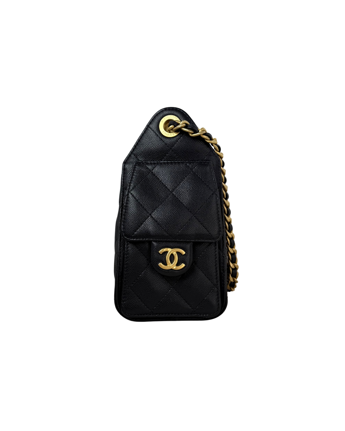 Chanel 25 Mini Handbag - Black - View 4
