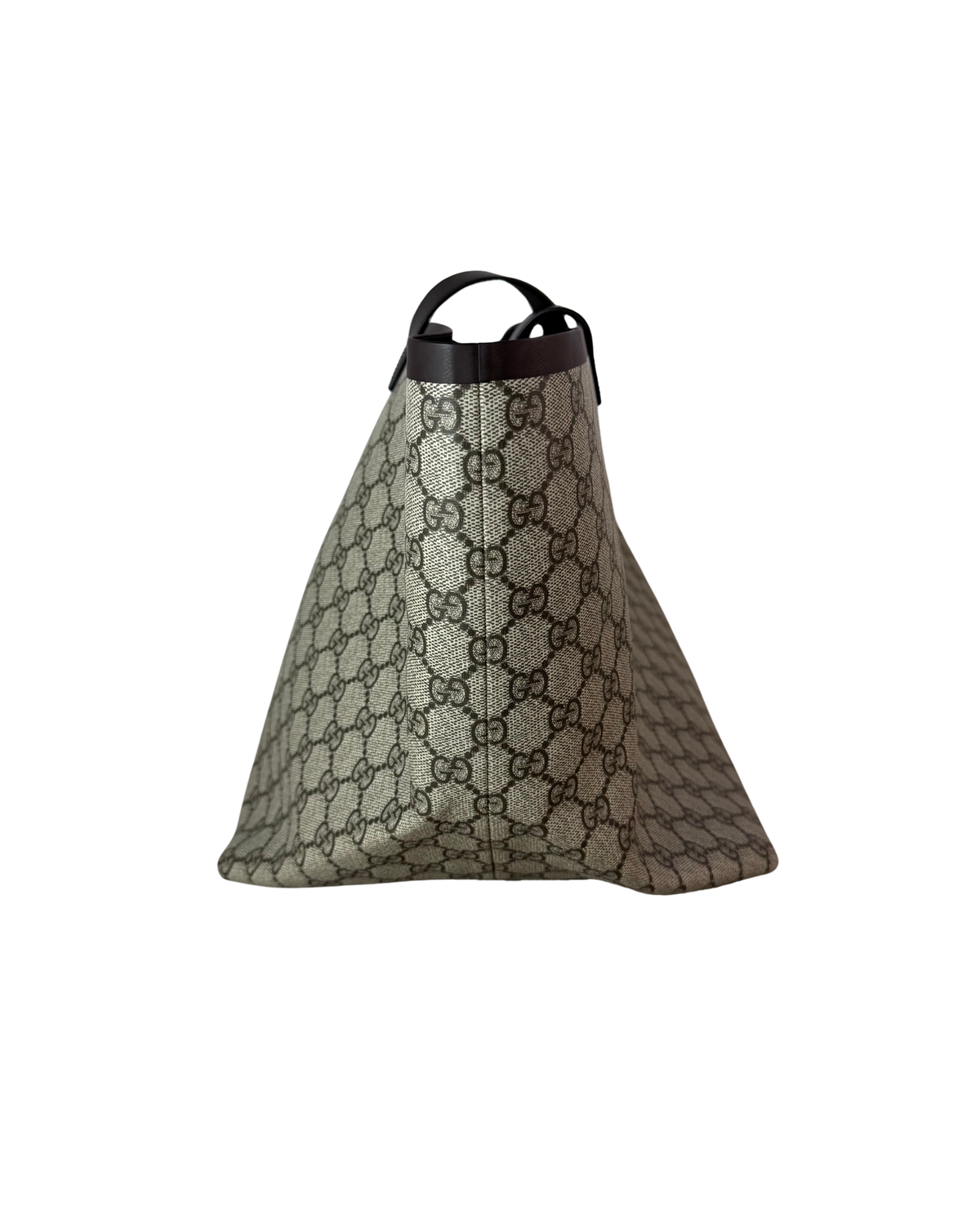 Gucci Giglio Large Tote Bag - Beige And Dark Brown - View 4