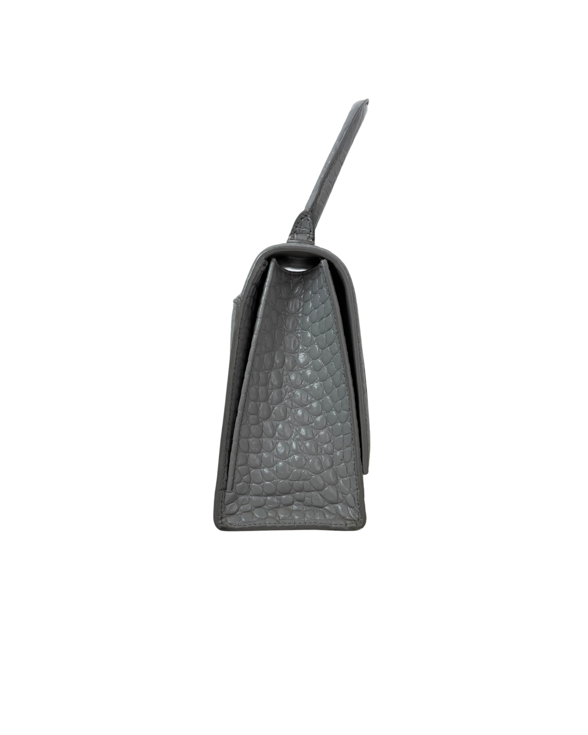 Balenciaga Hourglass Top Handle Bag - Light Grey - View 4