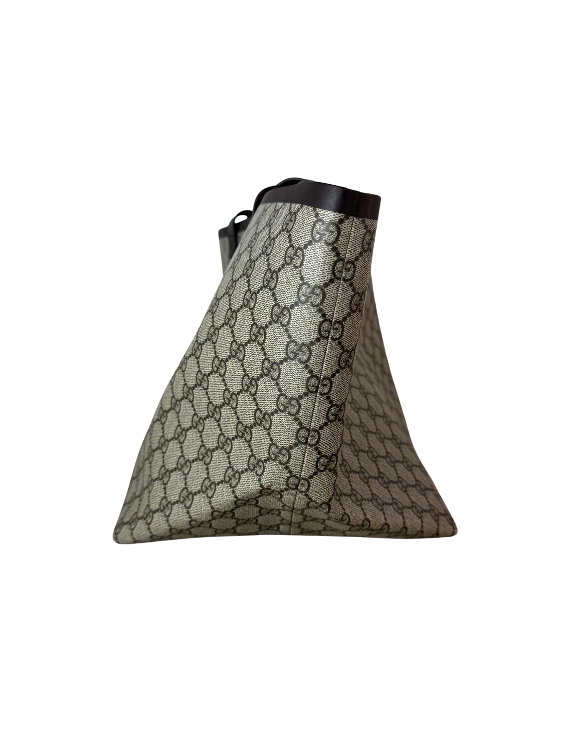 Gucci Giglio Large Tote Bag - Beige And Dark Brown - View 5