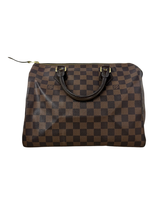 Louis Vuitton Speedy 30 Bag - Damier Ebene - View 1