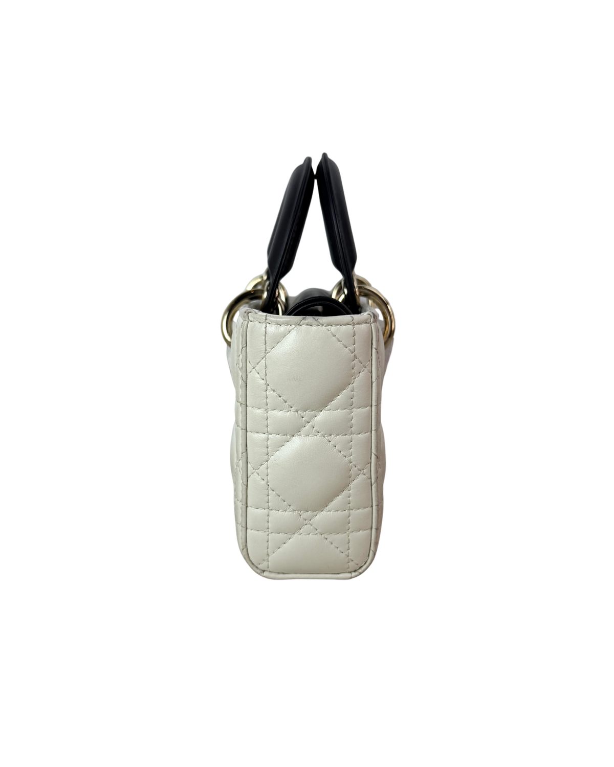 Dior Lady D-Joy Bag - Two-Tone Latte And Black - View 5