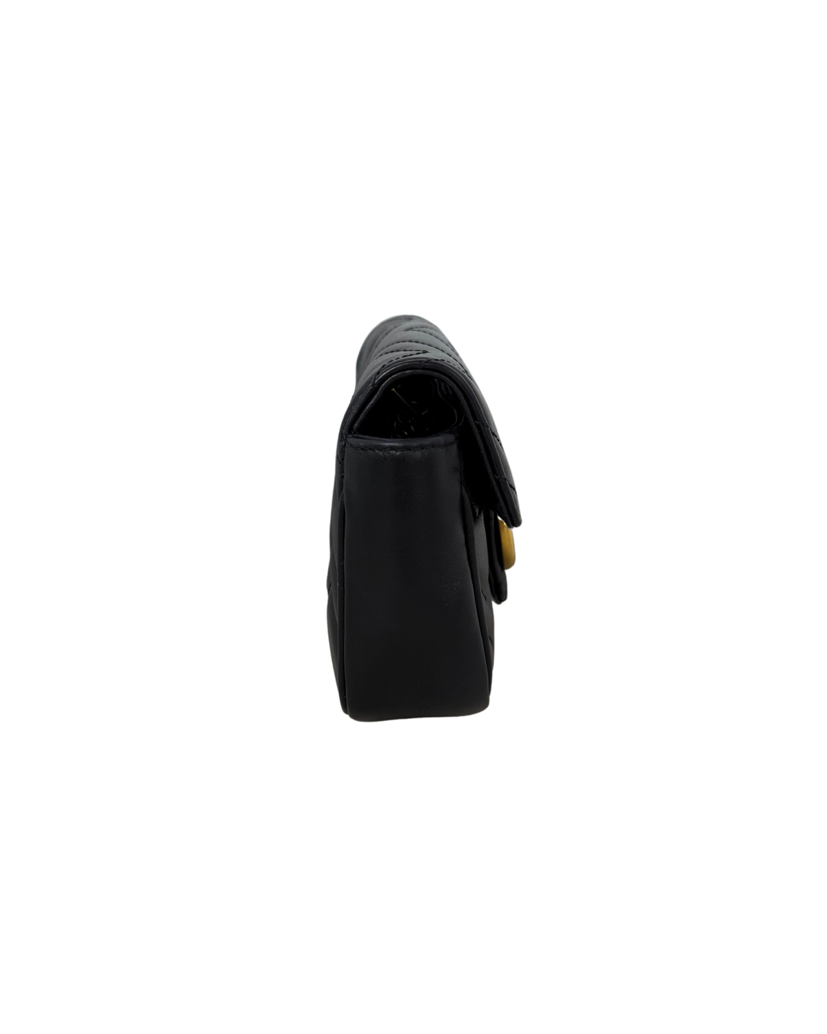 Gucci GG Marmont Matelassé Leather Super Mini Bag - Black - View 4