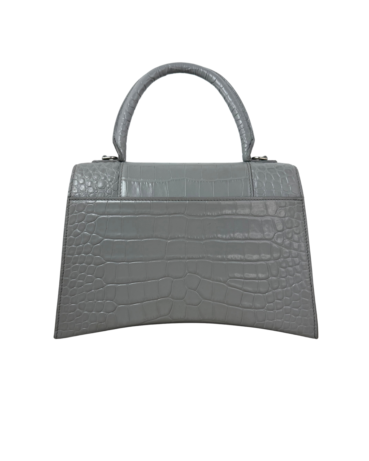 Balenciaga Hourglass Top Handle Bag - Light Grey - View 2