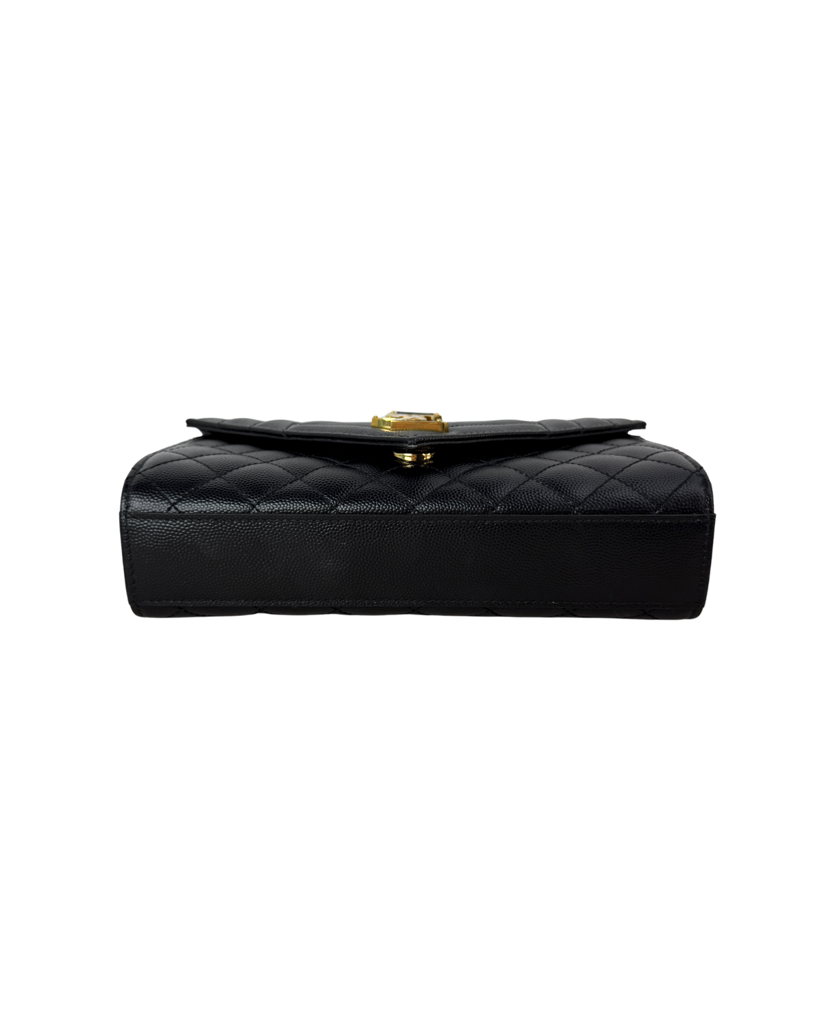 Saint Laurent Envelope Small Chain Bag - Black - View 6