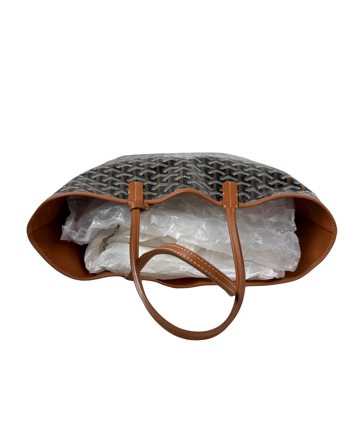 Goyard Saint Louis PM Bag - Black & Tan - View 6