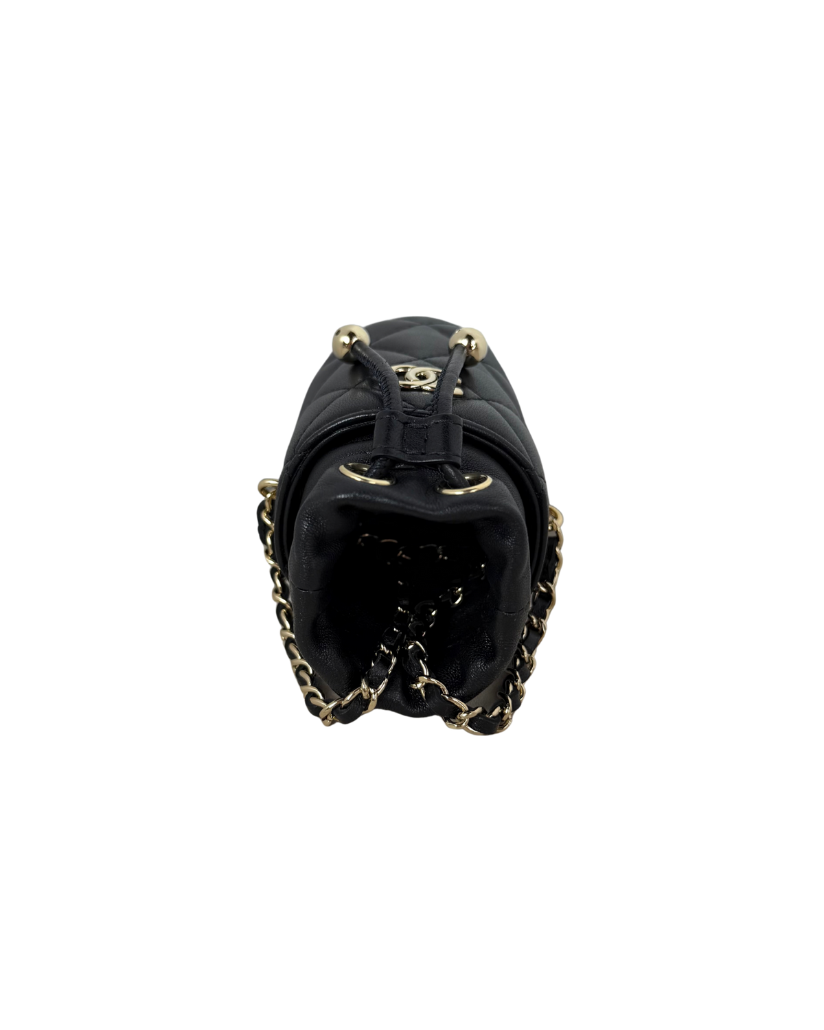 Chanel Mini Bucket Bag with Chain - View 6